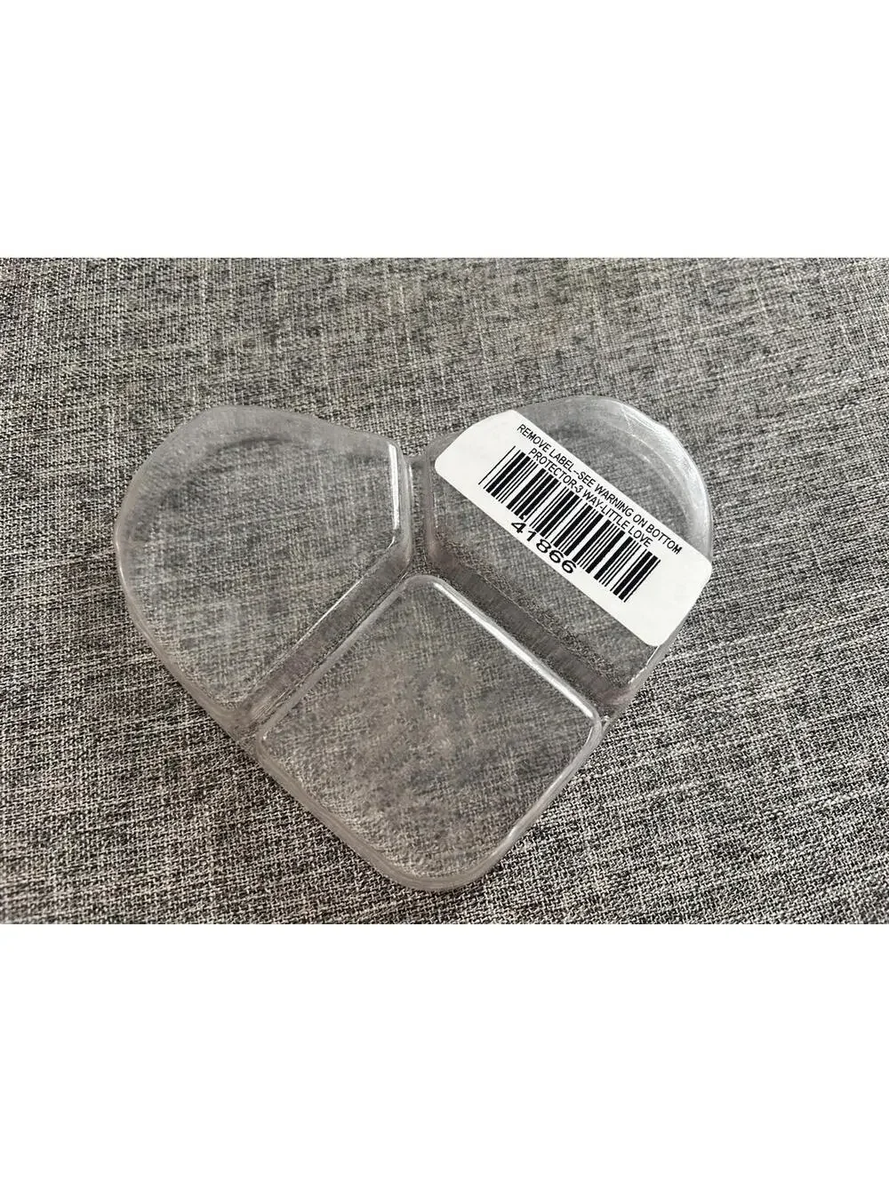 Longaberger Plastic Divided Protector Heart Shaped 41866 For Little Love Basket